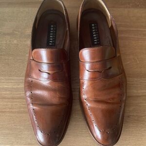 Fratelli Rossetti Men's Tan Leather Slip-Ons